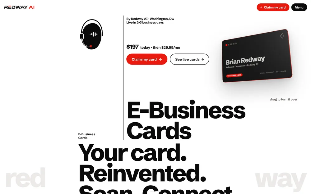 E-Business Cards by Redway AI